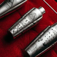 Шейкер американский «Кенко Алкеми» сталь нерж. 0,7л D=90,H=175мм серебрист., изображение 3