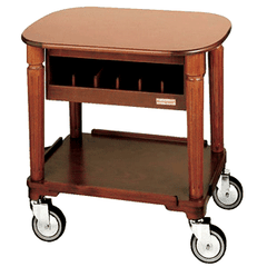 Wine screening trolley, 3 tiers  wood , H=74.5, L=77.5, B=51cm  brown.