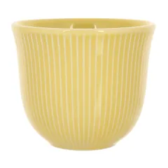 Стакан для горячих напитков фарфор 150мл желт.