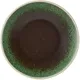 Тарелка «Фисташка» мелкая фарфор D=205,H=18мм коричнев.,зелен.