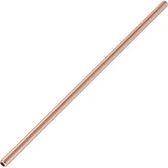 “Solar” reusable tube  stainless steel  D=6, L=215mm  copper