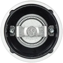 Мельница для перца «Лайн» бук,алюмин. D=52,H=180мм белый,св. дерево, изображение 4