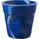 Стакан для горячих напитков «Фруассэ» фарфор 80мл D=65,H=60мм синий, Цвет: Синий