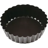 Форма для выпечки съемное дно сталь,антиприг.покр. D=10,H=3см черный