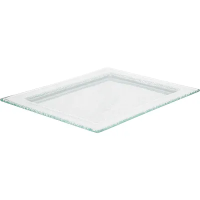 Блюдо «Криэйшнз Риппл» прямоугольное стекло ,L=30,B=23см прозр., изображение 2