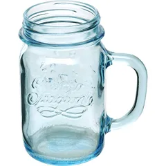 Кружка «Кватро Стаджони» стекло 415мл D=78,H=136мм голуб., изображение 2