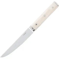 Steak knife  stainless steel, natural rubber , L=24.2 cm  white