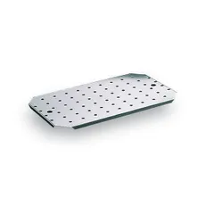 Дренаж для гастроемкости GN 1/1 сталь нерж. ,L=53,B=32,5см серебрист.