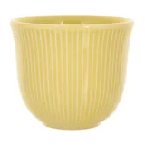 Стакан для горячих напитков фарфор 150мл желт.