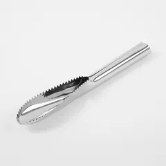 Нож для чистки рыбы (скребок) сталь нерж. ,L=240/120,B=35мм металлич.