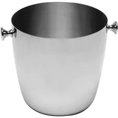 Champagne bucket  stainless steel  6 l  D=26.5/15, H=21, B=21.5 cm  metal.