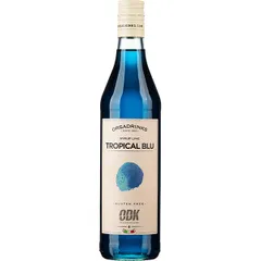 Сироп «Блю Кюрасао» ODK стекло 0,75л D=65,H=305мм синий