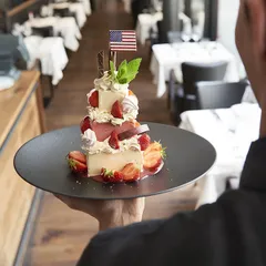 Тарелка «Экинокс» мелкая керамика D=28см черный, изображение 3