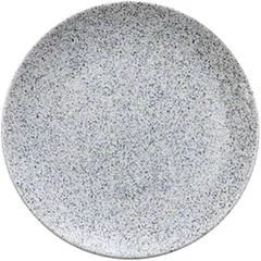 Plate “Mundo Andalusi” small  porcelain  D=26cm  gray