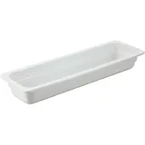 Гастроемкость GN 2/4 фарфор 2,9л ,H=65,L=530,B=162мм белый