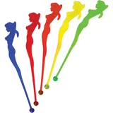 Cocktail stirrers “Aphrodite”[100pcs] polystyrene ,L=15cm multi-colored.