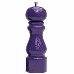 Мельница для перца с метал.механизмом бук D=65,H=200мм фиолет.