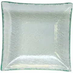 Sauce boat square glass ,L=10,B=10cm clear.