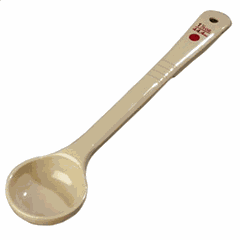 Measuring spoon  polycarbonate  42.5 ml  D=30, H=15, L=300 mm  beige.