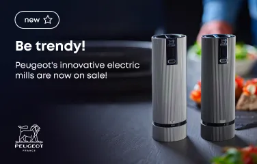 Be trendy! Peugeot's innovative electric mills are now on sale!