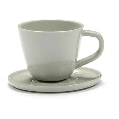 Чашка кофейная «Сена» для эспрессо фарфор 120мл D=70,H=55мм песочн., изображение 2