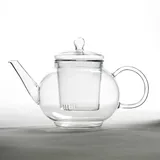 Чайник стекло 1л ,H=14,L=22см прозр.