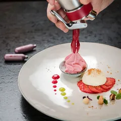 Насадка-декоратор д/сифона пластик,металл D=15,L=61,B=25мм красный,металлич., изображение 3