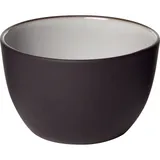 Салатник фарфор 300мл D=10,H=7см черный,белый