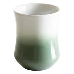 Чашка кофейная «Хатч» 150мл зелен.,белый