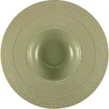 Тарелка для пасты «Скалистос» керамика 200мл D=23,H=4см зелен.