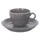 Чашка чайная «В.Виена Шарм» фарфор 205мл D=85,H=65мм серый, Цвет: Серый, изображение 3