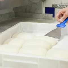 Контейнер для теста без крышки полипроп. 20л ,H=10,L=60,B=40см белый, изображение 2