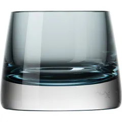 Подсвечник «Джой» стекло D=67,H=64мм серо-голуб., изображение 3