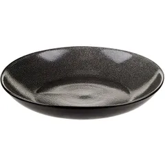Тарелка глубокая «Млечный путь» для плова фарфор 1,5л D=305,H=15мм черный,серый, изображение 2
