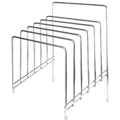 Подставка-сушилка д/досок(6отдел.) «Проотель» сталь нерж. ,H=37,5,L=21,3,B=29,3см