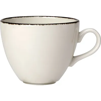 Чашка чайная «Чакоул Дэппл» фарфор 350мл D=10,5см белый,черный, Объем по данным поставщика (мл): 350