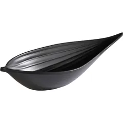 Салатник для комплимента «Мини Лиф» пластик 50мл ,H=30,L=145,B=60мм черный