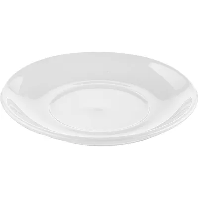 Блюдце для бульонной чашки «Коллаж» арт.фк376 фарфор D=15,5см белый, изображение 2
