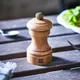 Мельница для перца «Антик» состаренное дерево бук ,H=10см, Назначение: Перец, изображение 3