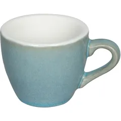 Coffee cup “Egg”  porcelain  80 ml  blue.