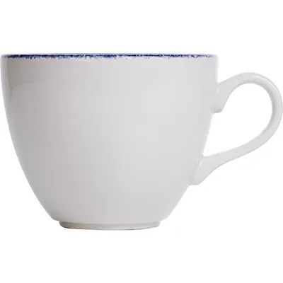 Чашка чайная «Блю Дэппл» фарфор 285мл D=95мм белый,синий, изображение 4