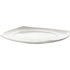 Тарелка «Опшенс» квадратная фарфор ,H=25,L=265,B=265мм белый, изображение 3