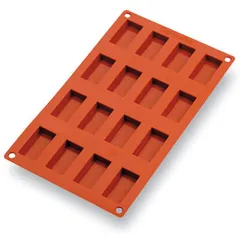 Confectionery mold “Rectangle”[16pcs] silicone ,H=11,L=325/49,B=176mm