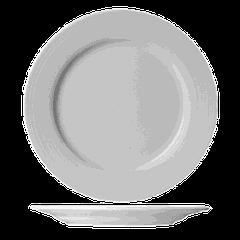 Тарелка «Граффити» мелкая фарфор D=280,H=42мм белый