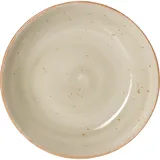 Салатник «Крафт Грин» фарфор 0,65л D=205,H=40мм зелен.