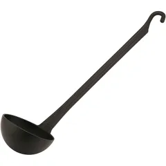 Ladle plastic 250ml D=11,H=1,L=45,B=11cm black