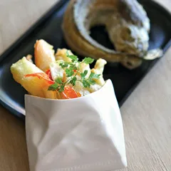 Емкость для закусок для картофеля фри фарфор ,H=7,L=12,B=11см белый, изображение 4