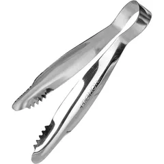 Ice tongs “Probar”  stainless steel , L=140, B=25mm  silver.