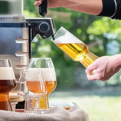 Бокал для пива «Биратэк» хр.стекло 0,5л D=95,H=146мм прозр., изображение 3