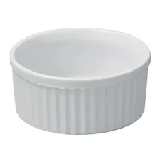 Sauce boat porcelain 250ml D=105,H=50mm white